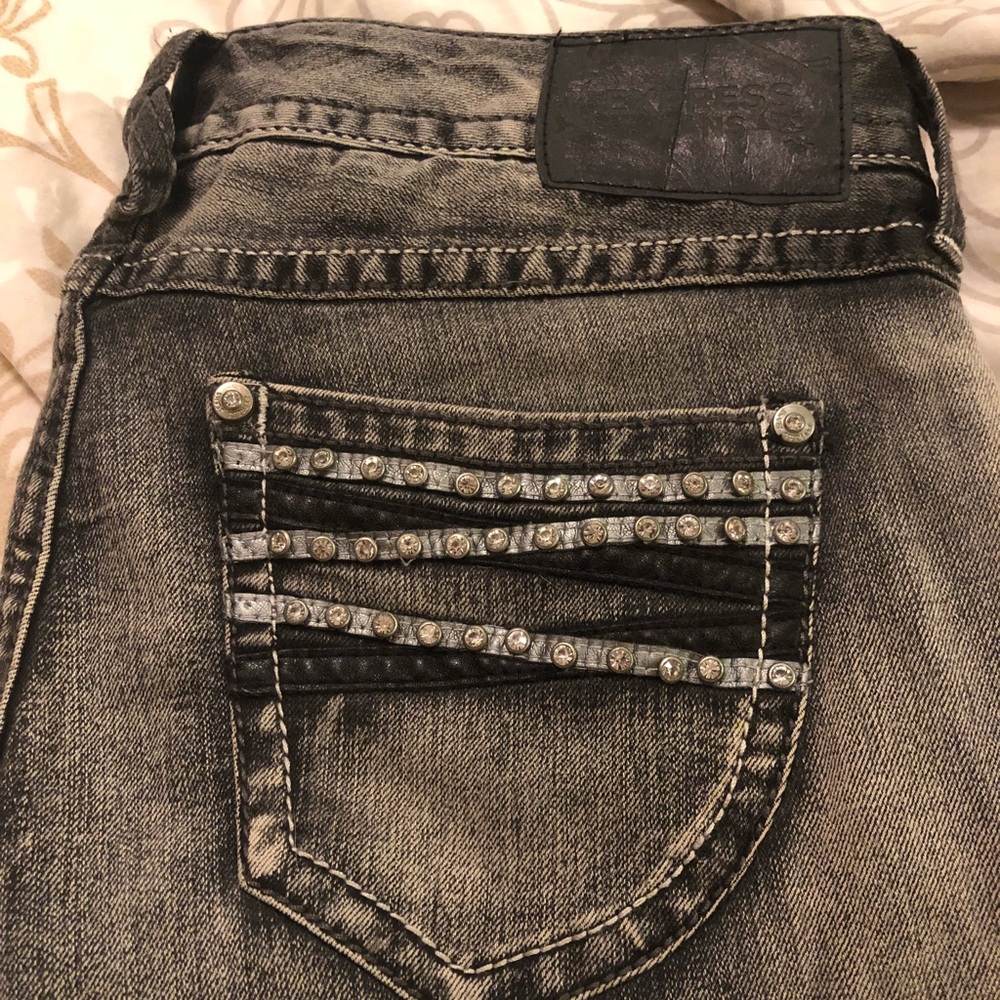 Express blingy jeans